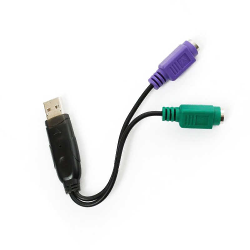 トーホー トーホー マウス/キーボード分配アダプタ［USB-A オス→メス PS/2ｘ2］ US-PS2 US-PS2