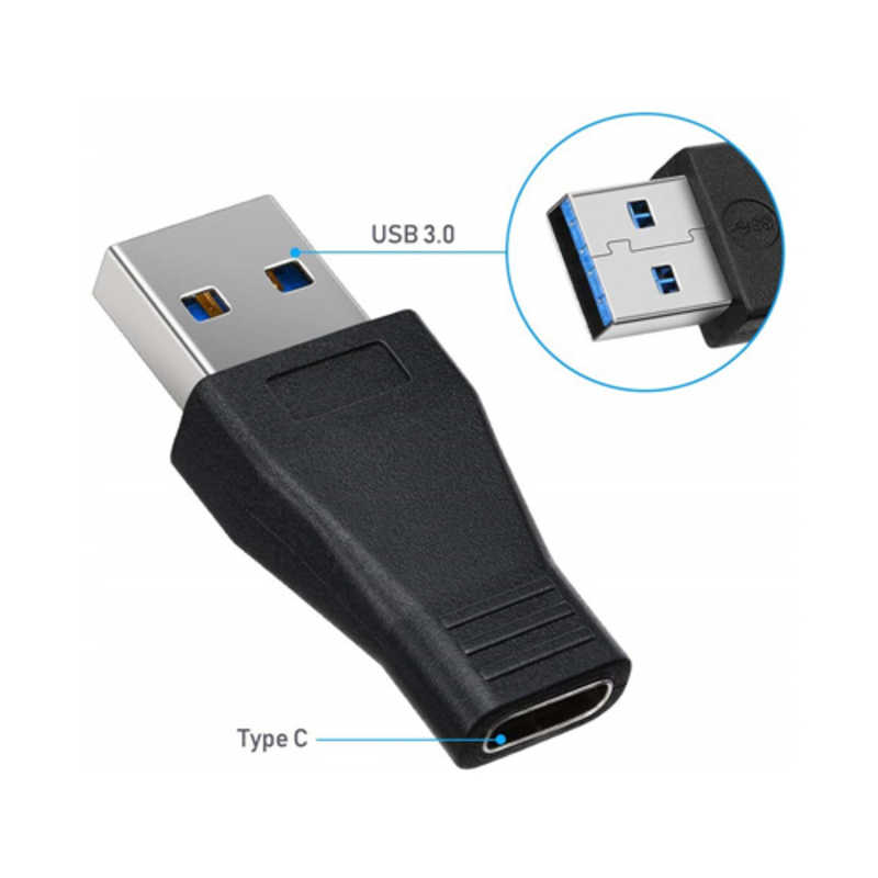 トーホー トーホー ［USB-A オス→メス USB-C］3.0変換アダプタ APX-AC APX-AC