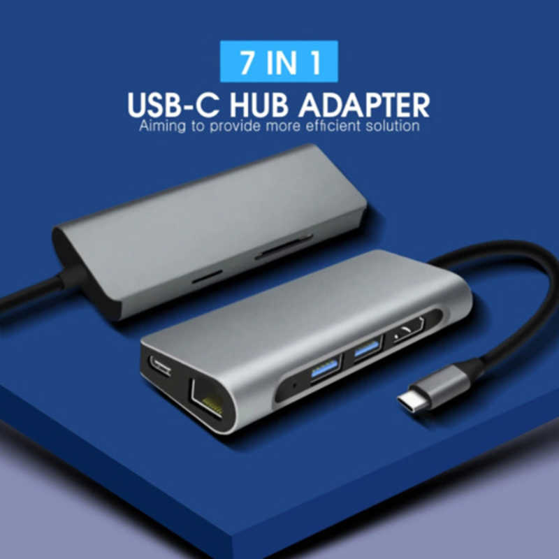 トーホー トーホー ７　ｉｎ　１　Ｔｙｐｅ－Ｃ　［バスパワー／７ポート／ＵＳＢ３．０対応／ＵＳＢ　Ｐｏｗｅｒ　Ｄｅｌｉｖｅｒｙ対応］ HDX-C7 HDX-C7