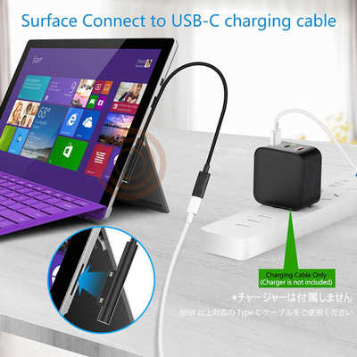 surface go キーボード、充電ケーブル、USB Cハブ付き Surface Go4/Go 3/Go 2/oO専用 USB3.1ハブ USB Type-C USB A
