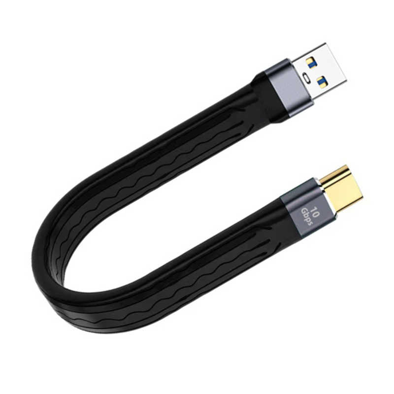 YOUZIPPER YOUZIPPER 10Gbps USB3.2 Gen2 Type-A-C ショート YOUZIPPER [Type-Cオス・オス /USB Power Delivery対応] GEN2-01A GEN2-01A