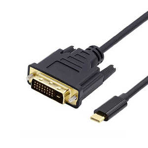 YOUZIPPER Type-C - DVI�ϊ��P�[�u�� / 1080P-60Hz�Ή� / ����1.8m HDX-CDVI18