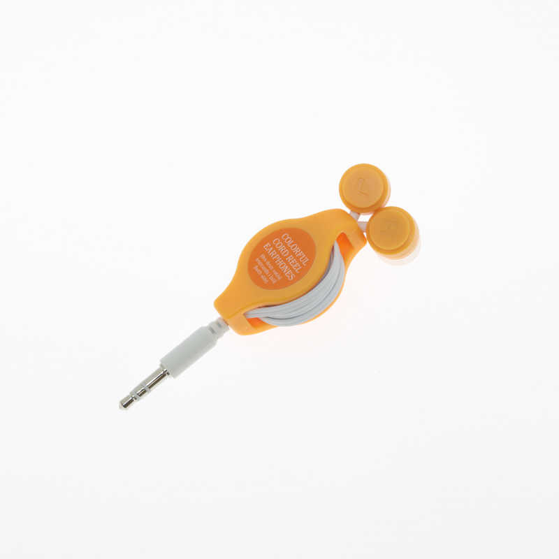 JESTTAX JESTTAX イヤホン カナル型 オレンジ [コード巻き取り /φ3.5mm ミニプラグ] MHP-ER3 OR MHP-ER3 OR