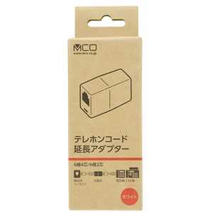 ミヨシ 中継アダプタ(6極4芯) 白 TB40WH通販セール状況　外国語　翻訳　通訳　通販