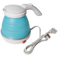 ナカバヤシ 折りたためるトラベルケトル ブルー MBE-TK02/BL の通販