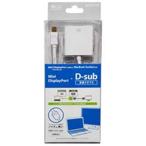 ナカバヤシ 変換アダプタ Mini DisplayPort⇒D-sub 15pin ホワイト DPA-2KDS/WH