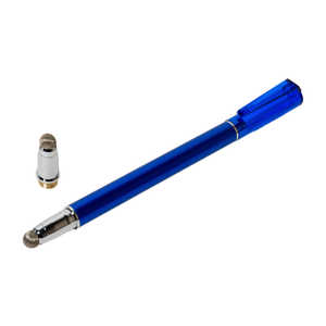 ナカバヤシ 〔タッチペン:静電式〕 先端を交換できるタッチペン なめらかタイプ STP-L01/BL ナカバヤシ 〔タッチペン:静電式〕 先端を交換できるタッチペン なめらかタイプ STP-L01/BL