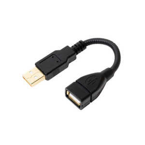ナカバヤシ グースネックUSB延長ケーブル 0.15m USB-EX21BK ナカバヤシ グースネックUSB延長ケーブル 0.15m USB-EX21BK