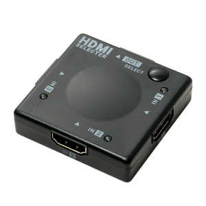 ナカバヤシ HDMIセレクター [3ポート] HDS-3P2