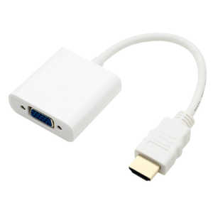 ナカバヤシ FullHD対応 HDMI - D-sub 変換アダプタ HDA-DS01/WH ナカバヤシ FullHD対応 HDMI - D-sub 変換アダプタ HDA-DS01/WH