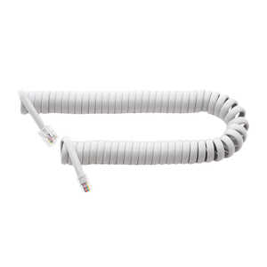 ナカバヤシ 受話器用カールコード 0.3m クロス結線 グレー DCJ403GY ナカバヤシ 受話器用カールコード 0.3m クロス結線 グレー DCJ403GY
