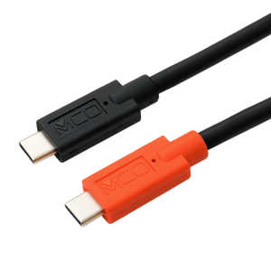 ミヨシ USB Type-C - Type-C ケーブル USB PD 対応 0.5m UPD-205/BK ブラック e Marker 内蔵
