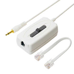 ミヨシ 通話録音アダプター(受話器用) ホワイト DRAH44WH通販セール状況　外国語　翻訳　通訳　通販