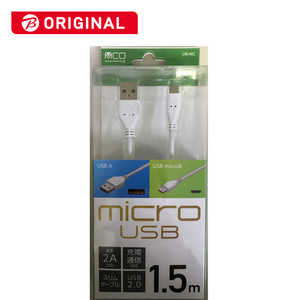 ߥ襷 microUSB֥ 1.5m  UB-MC2015/WH