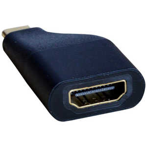ナカバヤシ 変換アダプタ 4K対応 USB Type-C-HDMI コンパクトタイプ USA-CHD2/BK