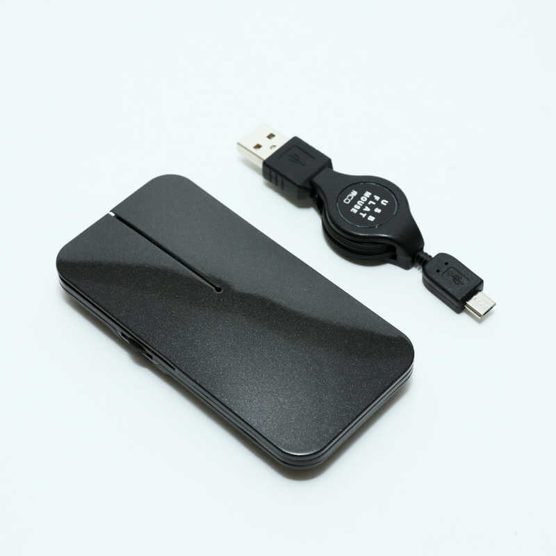 ミヨシ ミヨシ 有線マウス 薄型 [BlueLED /3ボタン /USB /有線] SRM-MA02/BK ブラック SRM-MA02/BK ブラック