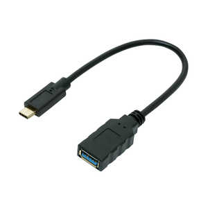 ナカバヤシ Type-Cホストアダプタ USB3.1Gen2対応 SAD-CH03/BK ナカバヤシ Type-Cホストアダプタ USB3.1Gen2対応 SAD-CH03/BK