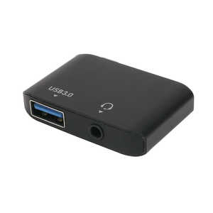 ʥХ䥷 ǥѴץ饰 [USB-C ᥹ 3.5mm+USB-A] PAA-C4P