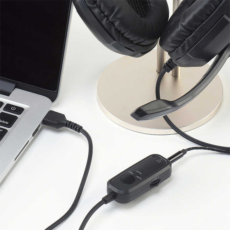 ナカバヤシ ナカバヤシ [USB-A オス→メス φ3.5mm]オーディオ変換アダプタ PAA-U4P/2 PAA-U4P/2