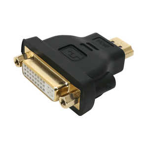 ナカバヤシ 映像変換アダプタ「DVI メス → HDMI オス 変換アダプタ」ブラック VDAHD02BK ナカバヤシ 映像変換アダプタ「DVI メス → HDMI オス 変換アダプタ」ブラック VDAHD02BK