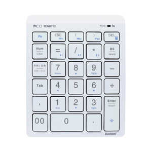 ナカバヤシ テンキー ホワイト TENBT02WH ナカバヤシ テンキー ホワイト TENBT02WH