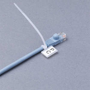ナカバヤシ マーカータイ 2.5×100mm ホワイト(20本・表示シール付) CW-MT100/WH ナカバヤシ マーカータイ 2.5×100mm ホワイト(20本・表示シール付) CW-MT100/WH