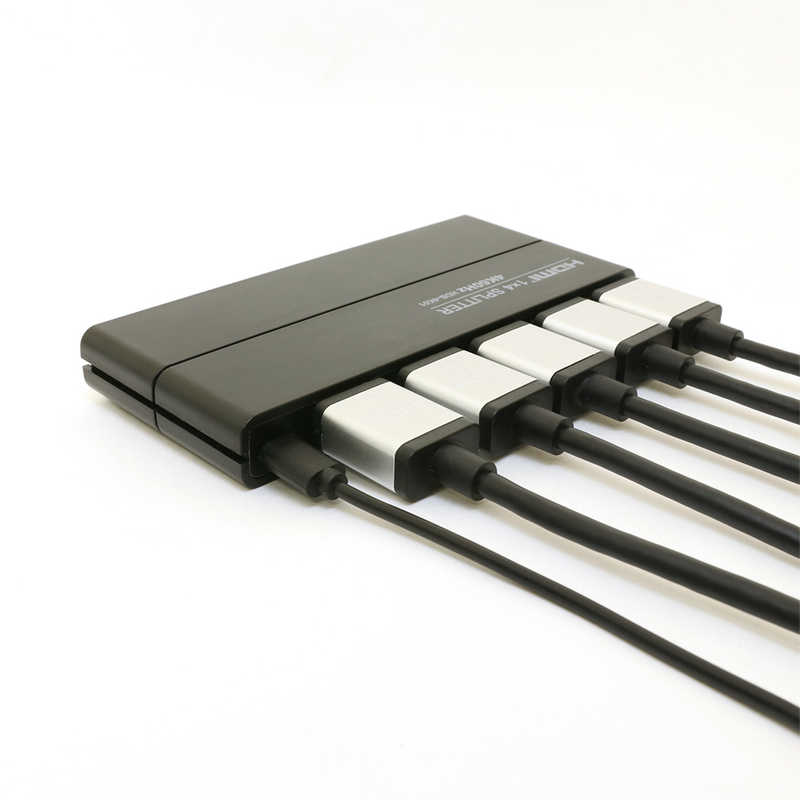ナカバヤシ ナカバヤシ HDMI分配器 4K60Hz対応 [1入力 /4出力(同時出力)] HDB-4K01 HDB-4K01