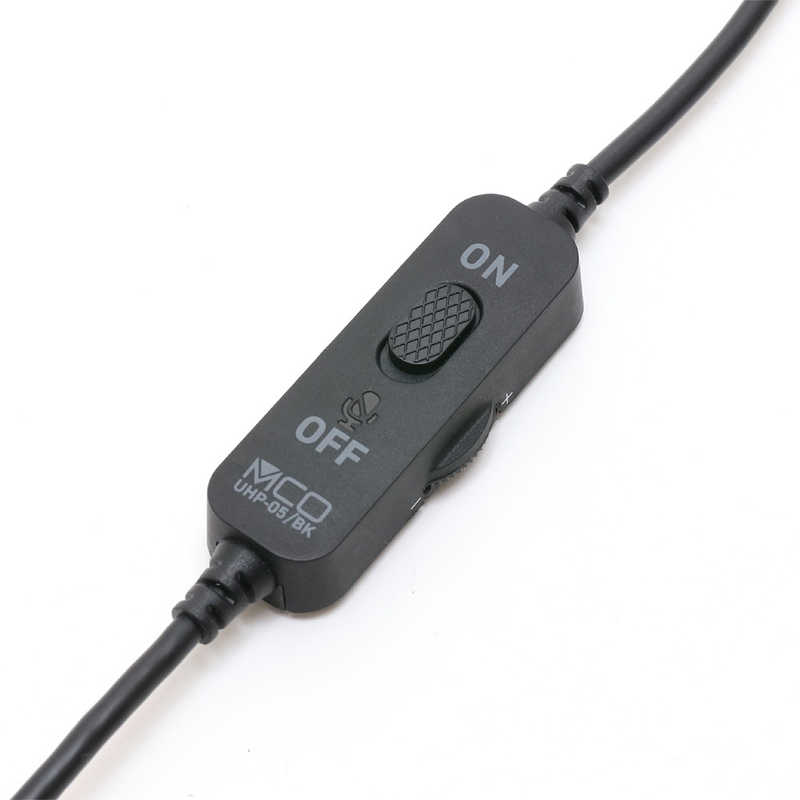 ミヨシ ミヨシ ヘッドセット  [USB / 両耳 / ヘッドバンドタイプ]  [USB /両耳 /ヘッドバンドタイプ] UHP-05/BK UHP-05/BK