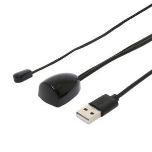 ミヨシ リモコン中継ケーブル USB給電式 ブラック MRE01BK