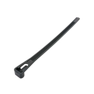 ナカバヤシ リバースタイ150mm 10本入り ブラック TVABT01BK ナカバヤシ リバースタイ150mm 10本入り ブラック TVABT01BK