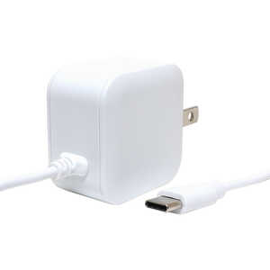 ʥХ䥷 ACŴ ޥ֥ۡå 2.4A TypeC USB-C ֥η ۥ磻 1m IAC10S1WH