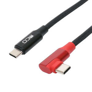 ʥХ䥷 USB PD 100Wб Type-C֥ 0.7m L Type-C /USB Power Deliveryб UPD2A07LBK