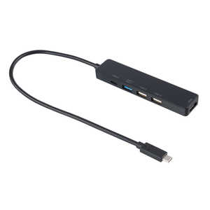 ナカバヤシ USB Type-C ドッキングステーション/HDMI/USB PD(最大100W)/USB3.2Gen1/USB2.0 ［USB Power Delivery対応］ UDS-2K01P