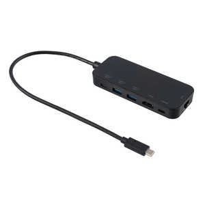 ナカバヤシ USB Type-C ドッキングステーション HDMI/USB PD/USB3.2 Gen1(Type-C)/USB3.2 Gen1/LAN(1000BASE-T) UDS-2K02P
