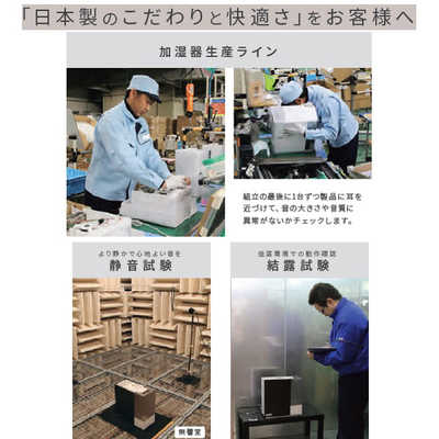 ダイニチ工業 ハイブリッド式加湿器 Dainichi Plus ホワイト