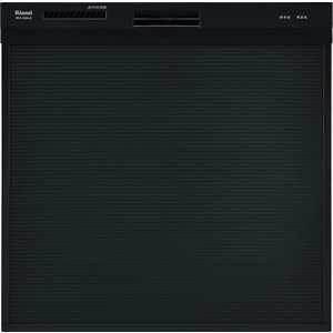 リンナイ　Rinnai ビルトイン食器洗い乾燥機 スライドオープンタイプ ブラック [5人用] 【宅配商品】 RSW-404A-B (宅配商品)