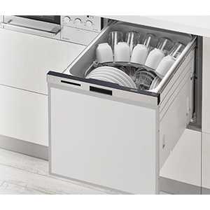 リンナイ　Rinnai ビルトイン食器洗い乾燥機 シルバー   4人用  ミドル(浅型)タイプ  RSWC402CSV_