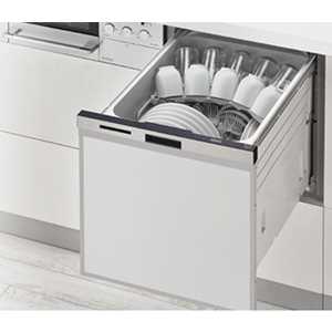 リンナイ　Rinnai ビルトイン食器洗い乾燥機 シルバー   4人用  ミドル(浅型)タイプ  RSWAC402CSV_
