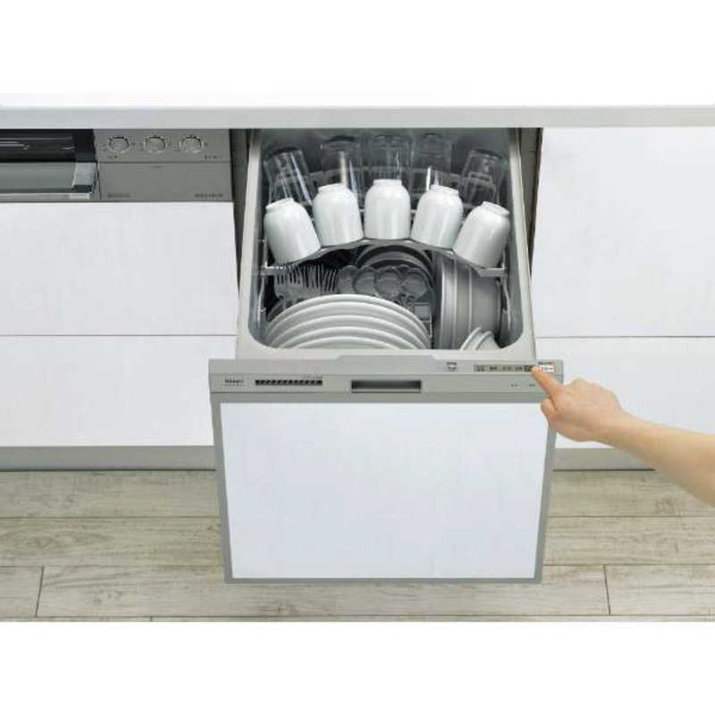 リンナイ　Rinnai リンナイ　Rinnai ビルトイン食器洗い乾燥機 スライドオープンタイプ シルバー [5人用] RWX-404C (宅配商品) RWX-404C (宅配商品)