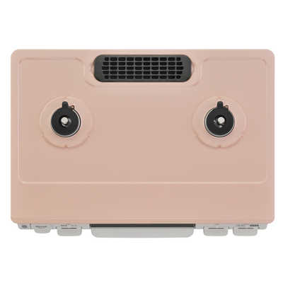 Rinnai - ガステーブルコンロ 水なし片面焼きグリル[右強火] パステルミントKG67MTR リンナイ Rinnai ガステーブルコンロ 水なし片面焼きグリル[右