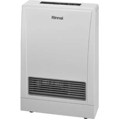 リンナイ Rinnai ガスファンヒーター クラウドグレー ［都市ガス