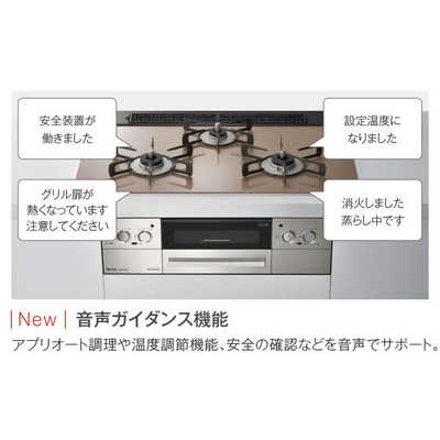 リンナイ Rinnai ビルトインガスコンロ Lisseシリーズ 標準幅60cm