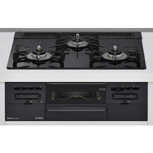 リンナイ Rinnai ビルトインガスコンロ SENCE センス シアーブラック [約60cm /都市ガス12・13A /左右強火] (宅配商品) RS31W36T1RBW