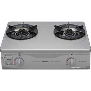 リンナイ Rinnai ガステーブルコンロ コンパクト56cm グリルなしタイプ リンナイ シルバー [約56cm(コンパクトタイプ) /プロパンガス /右強火] RTS-336-2FTS(SL)