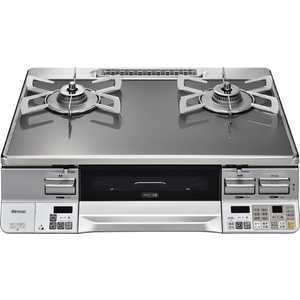 リンナイ Rinnai ガステーブル コンロ [約60cm/プロパンガス/右強火] ピュアステンレス LAKUCIE Prime ラクシエプライム クリアミッドグレー/シルバー RTE65VAGP