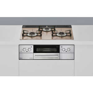 リンナイ Rinnai ビルトインガスコンロ Lisseシリーズ スモーキーピンク［同等品：RHS31W32L22RASTW］ Lissi（リッセ） スモーキーピンク [約60cm /都市ガス12・