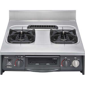 リンナイ Rinnai キャビネット型グリル付ガステーブル [約60cm /プロパンガス /左強火] (宅配商品) URG-655TS2A-L