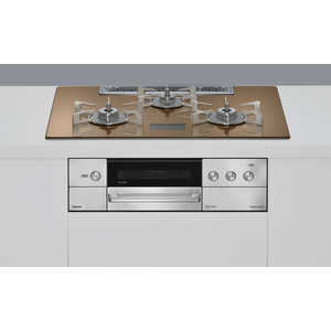 リンナイ Rinnai DELICIAシリーズ AC100V電源タイプ DELICIA(デリシア) ［約75cm /都市ガス12・13A /左右強火］ スパークリングカッパー (宅配商品) RHS72W38M12