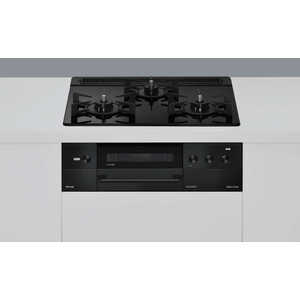 リンナイ Rinnai DELICIAシリーズ 3V乾電池タイプ [約60cm /プロパン /左右強火] (付属品)ザ・ココットラウンド、ココットプレート、トースト・ピザプレート ナ