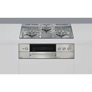 リンナイ Rinnai DELICIAシリーズ 3V乾電池タイプ [約60cm /都市12・13A /左右強火] (付属品)ザ・ココット、ココットプレート、トースト・ピザプレート プラチナ